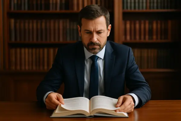 a male lawyer reading a legal book from San Jose Lemon Law Attorney in San Jose, CA - Lemon Law for used cars a male lawyer reading a legal book from San Jose Lemon Law Attorney in San Jose, CA - Lemon Law for used cars