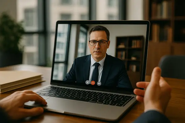 a lawyer having a video call meeting with a client from San Jose Lemon Law Attorney in San Jose, CA - Who pays the legal fees in lemon law cases a lawyer having a video call meeting with a client from San Jose Lemon Law Attorney in San Jose, CA - Who pays the legal fees in lemon law cases